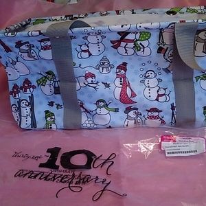 Thirty one medium utility tote snow daze